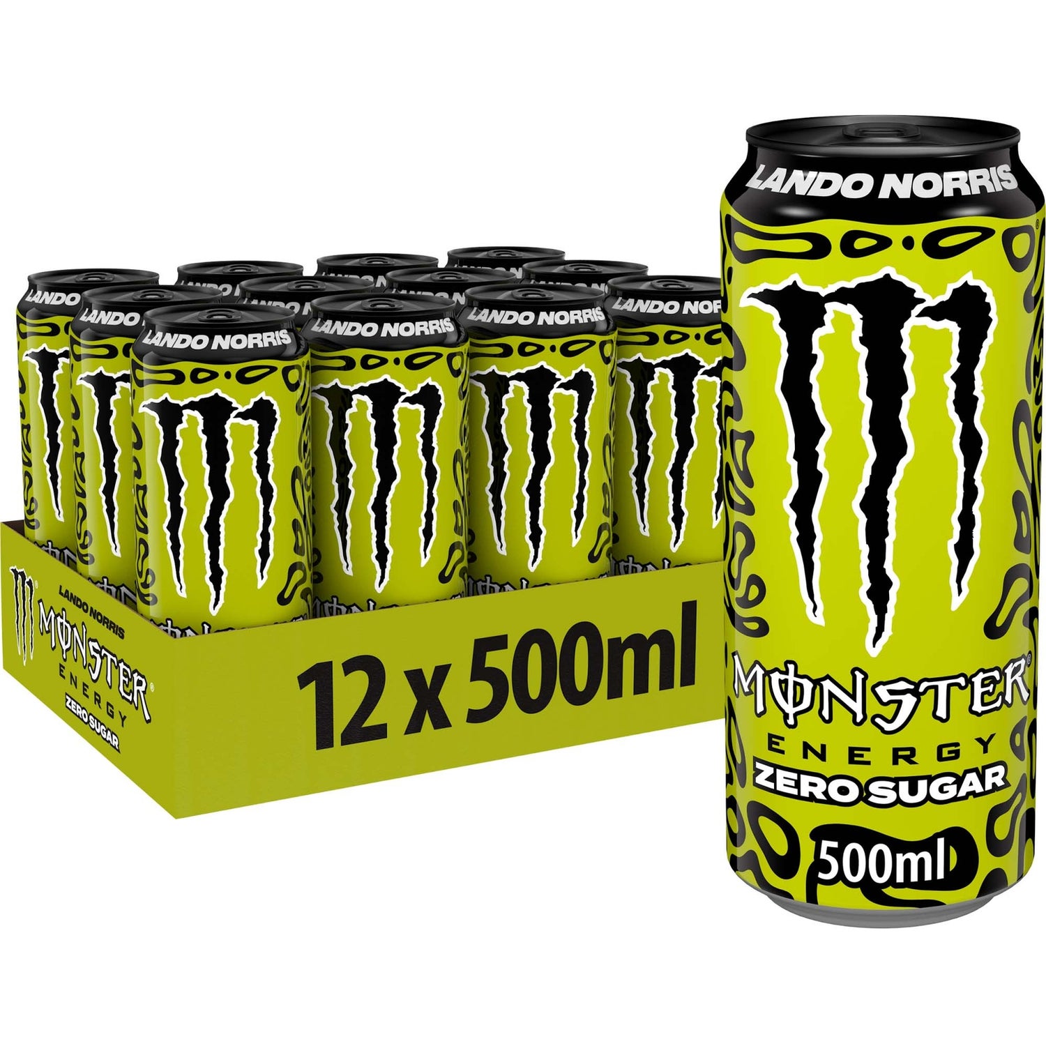 Monster Energy Drink Lando Norris Zero Sugar 12 x 500ml