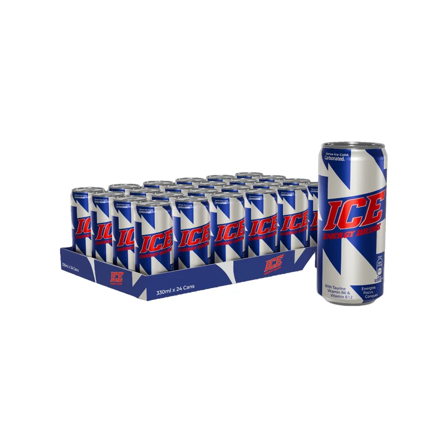 Ice Energy Drink Cans 24 x 330ml