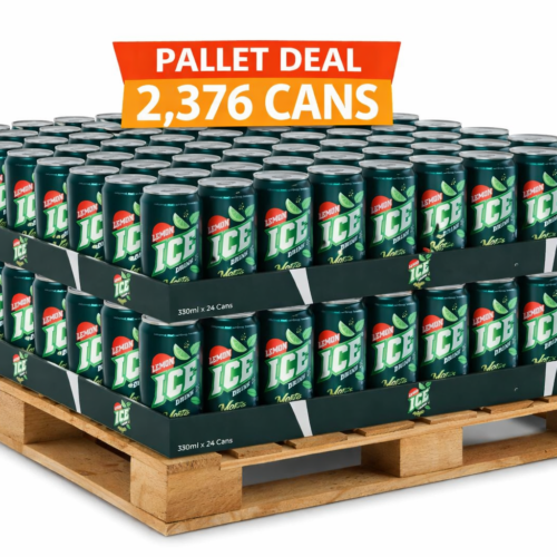 Lemon Ice Mojito Drink Pallet – 99 x 24 x 330ml Bulk Deal
