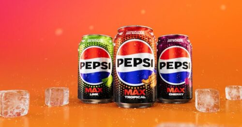 Pepsi Zero Raspberry Ripple Pepsi Limited Edition Flavours Cherry & Vanilla & Raspberry Ripple