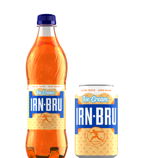 Irn bru Ice Ceam Cans