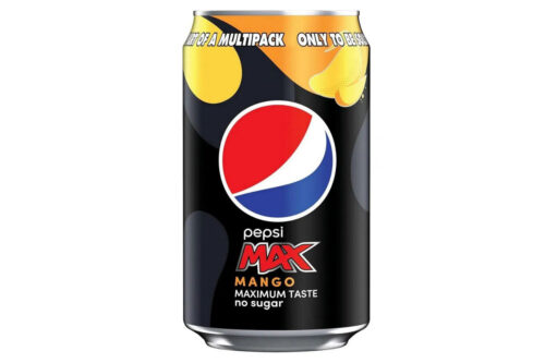 Pepsi Max Mango No Sugar 330ml Can