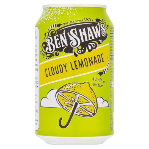 Ben Shaws Cloudy Lemonade 330ml Can