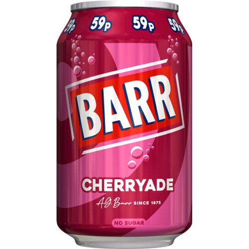 Barr Cherryade 330ml Can