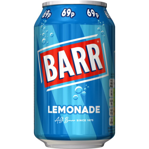 Barr Lemonade 330ml Can