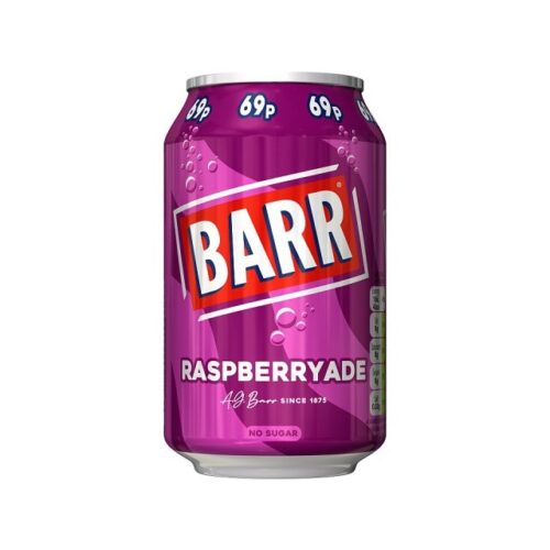 Barr Raspberryade 330ml Can