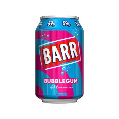 Barr Bubblegum 330ml Can