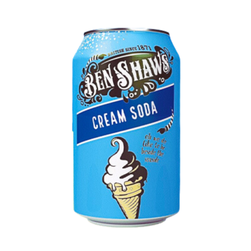 Ben Shaws Cream Soda 330ml Can