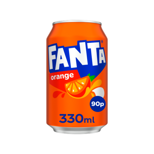 Fanta Orange 330ml Can