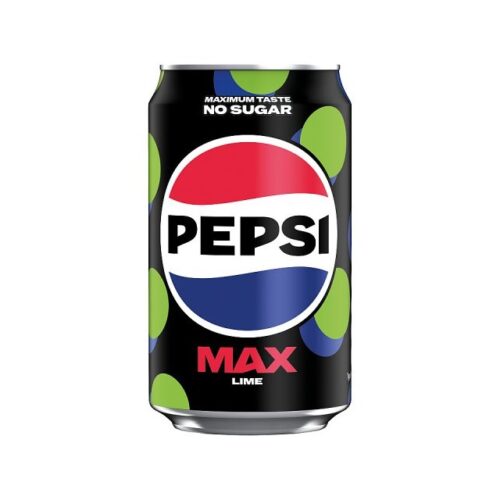 Pepsi Max Lime No Sugar 330ml Can