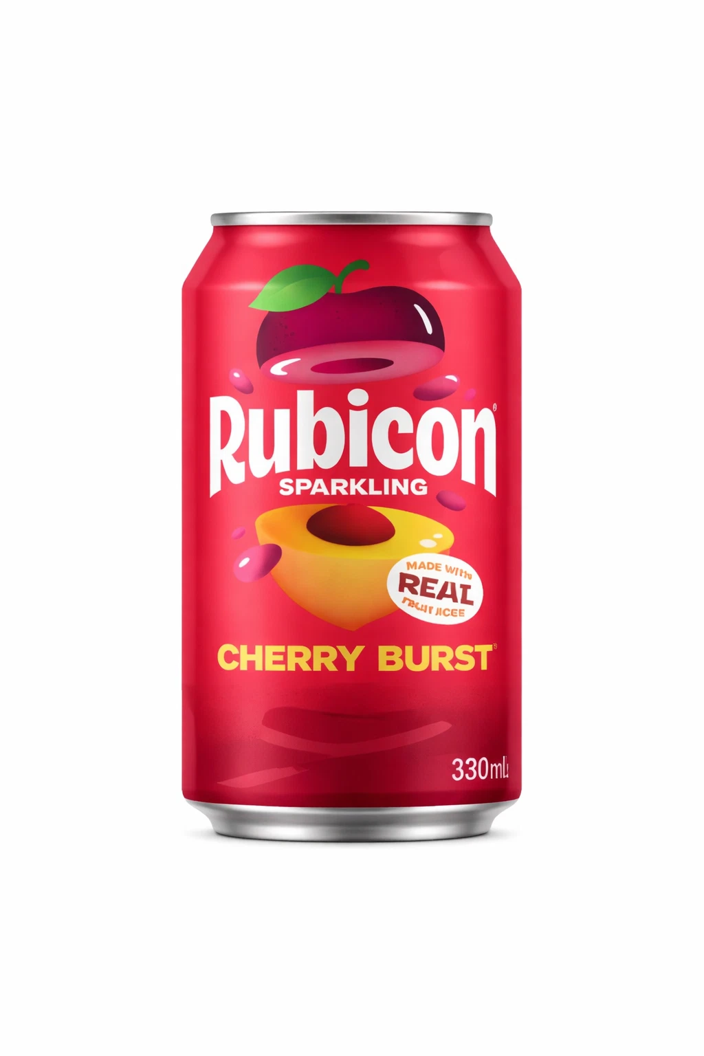 Rubicon Cherry Burst Drink Cans 24 x 330ml Rubicon Cherry Burst Drink Cans 24 x 330ml