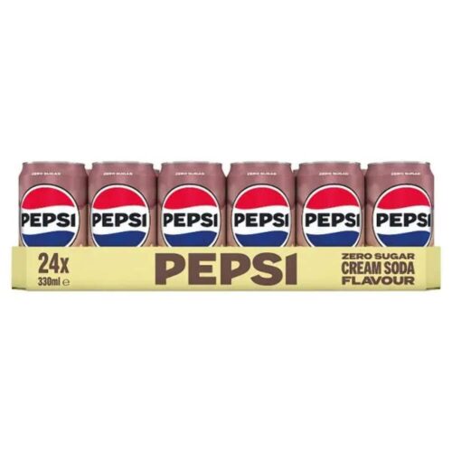 Pepsi max cream soda 24 x 330ml
