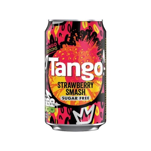 Tango Strawberry Smash No Sugar 330ml Can