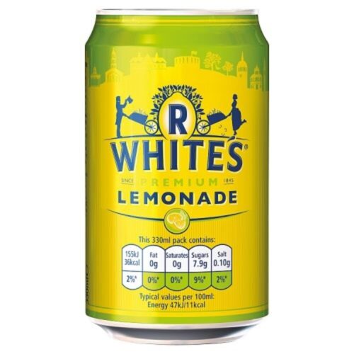 R.White's Lemonade 330ml Can