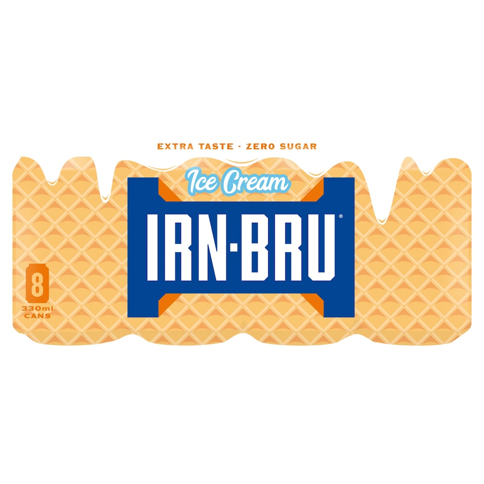 IRN-BRU Xtra Ice-Cream Limited Edition Flavour Summer Special 24 x 330ml IRN-BRU Xtra Ice-Cream Limited Edition Flavour Summer Special 24 x 330ml