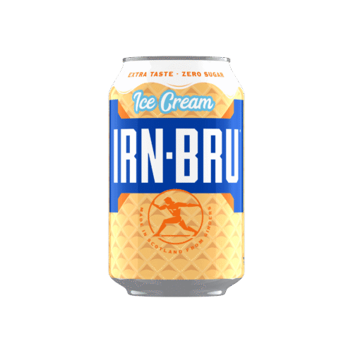 IRN-BRU Xtra Ice-Cream Limited Edition Flavour Summer Special 330ml Can