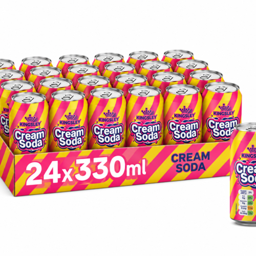 Kingsley Cream Soda 24 x 330ml